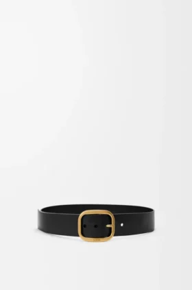 Rounded Soft Belt in Classic Calfskin Rounded Soft Belt in Classic Calfskin