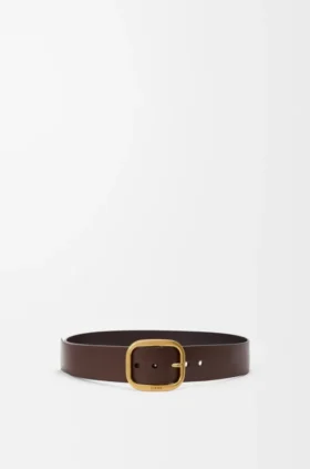 Rounded Soft Belt in Classic Calfskin