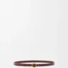 Rounded Soft Belt in Classic Calfskin Rounded Soft Belt in Classic Calfskin