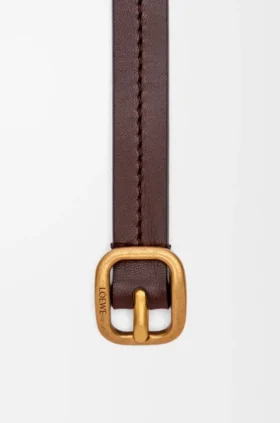 Rounded Soft Belt in Classic Calfskin Rounded Soft Belt in Classic Calfskin