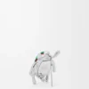 Scarabeo Brooch in Sterling Silver and Enamel Scarabeo Brooch in Sterling Silver and Enamel