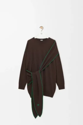 Scarf Dress in Wool Scarf Dress in Wool