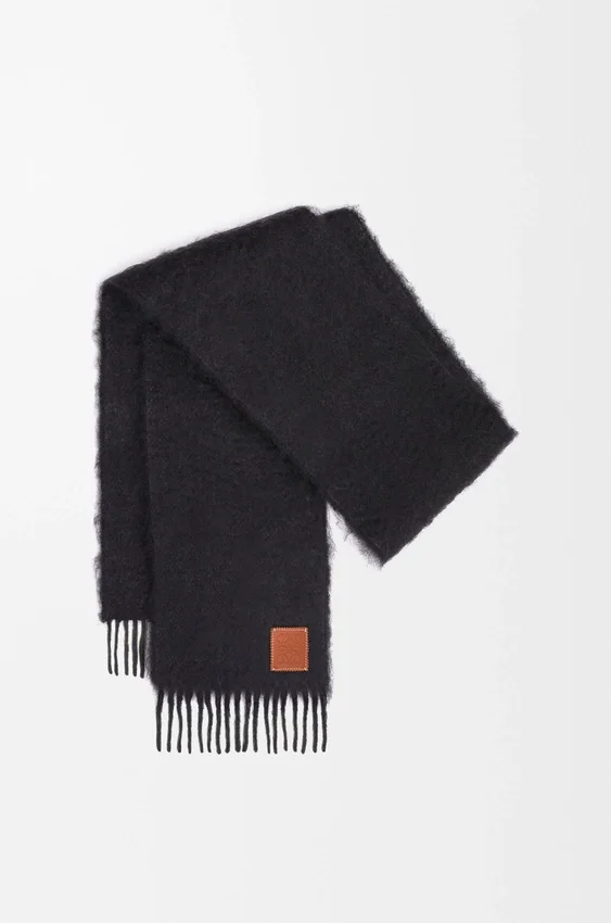 Scarf in Mohair and Wool Scarf in Mohair and Wool