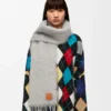 Scarf in Mohair and Wool Scarf in Mohair and Wool