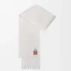 Scarf in Mohair and Wool Blend Scarf in Mohair and Wool Blend