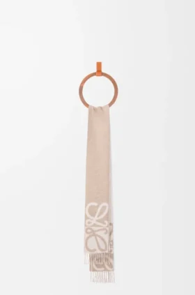 Scarf in Wool and Cashmere