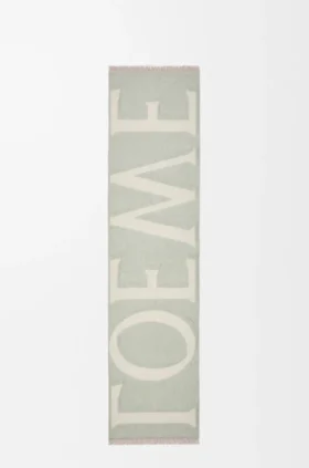 Scarf in Wool and Cashmere
