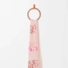 Scarf in Wool, Silk and Cashmere Blend Scarf in Wool, Silk and Cashmere Blend