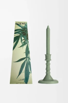 Scent of Marihuana Wax Candleholder