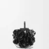 Shell Bucket in Woven Calfskin