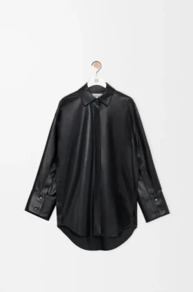 Shirt in Nappa Lambskin