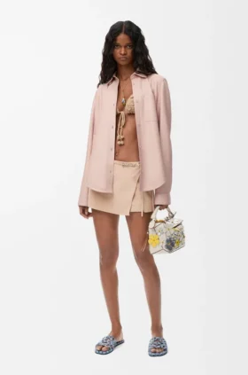 Shirt in Nappa Lambskin