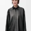 Shirt in Nappa Lambskin Shirt in Nappa Lambskin