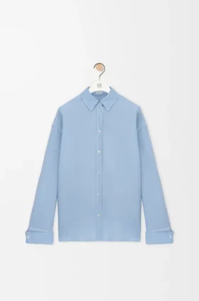 Shirt in Wool and Silk