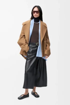 Short Coat in Wool