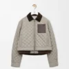 Short Jacket in Technical Fabric Short Jacket in Technical Fabric