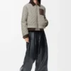 Short Jacket in Technical Fabric Short Jacket in Technical Fabric