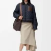 Short Jacket in Technical Fabric Short Jacket in Technical Fabric