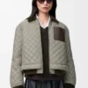 Short Jacket in Technical Fabric Short Jacket in Technical Fabric