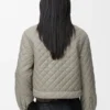 Short Jacket in Technical Fabric Short Jacket in Technical Fabric