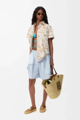 Short Sleeve Shirt in Cotton