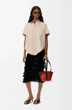Short Sleeve Shirt in Cotton