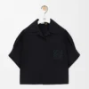 Short Sleeve Shirt in Cotton Blend Short Sleeve Shirt in Cotton Blend