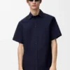 Short Sleeve Shirt in Cotton Blend