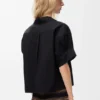Short Sleeve Shirt in Cotton Blend Short Sleeve Shirt in Cotton Blend