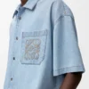 Short Sleeve Shirt in Denim Short Sleeve Shirt in Denim