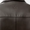 Short Sleeve Shirt in Nappa Lambskin Short Sleeve Shirt in Nappa Lambskin