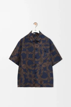 Short Sleeve Shirt in Silk