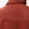Short Sleeve Shirt in Suede Goatskin Short Sleeve Shirt in Suede Goatskin