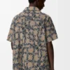 Short Sleeve Shirt in Terry Cotton Jacquard Short Sleeve Shirt in Terry Cotton Jacquard