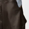 Shorts in Nappa Calfskin