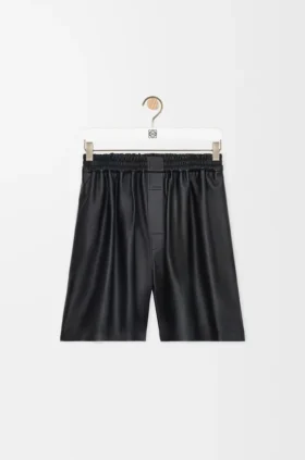 Shorts in Nappa Lambskin