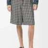 Shorts in Viscose and Linen Blend Shorts in Viscose and Linen Blend