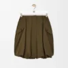 Skirt in Cotton and Silk Skirt in Cotton and Silk
