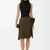 Skirt in Cotton and Silk