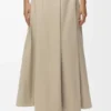 Skirt in Cotton and Silk Skirt in Cotton and Silk