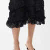 Skirt in Cotton Crochet Skirt in Cotton Crochet
