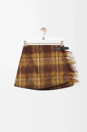 Skirt in Mohair and Wool Blend Skirt in Mohair and Wool Blend