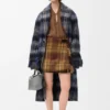 Skirt in Mohair and Wool Blend
