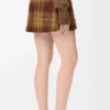 Skirt in Mohair and Wool Blend