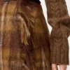 Skirt in Mohair and Wool Blend