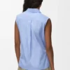 Sleeveless Shirt in Cotton Sleeveless Shirt in Cotton