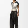 Sleeveless Sweater in Cotton and Wool Sleeveless Sweater in Cotton and Wool