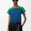 Sleeveless Sweater in Cotton and Wool