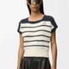 Sleeveless Sweater in Cotton and Wool Sleeveless Sweater in Cotton and Wool