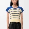 Sleeveless Sweater in Cotton and Wool Sleeveless Sweater in Cotton and Wool